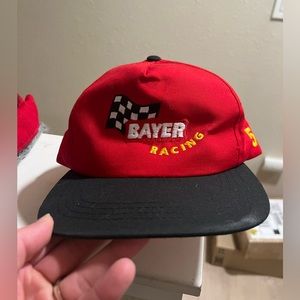 Vintage Bayer Racing Terry Labonte BGN Snapback Hat 90’s